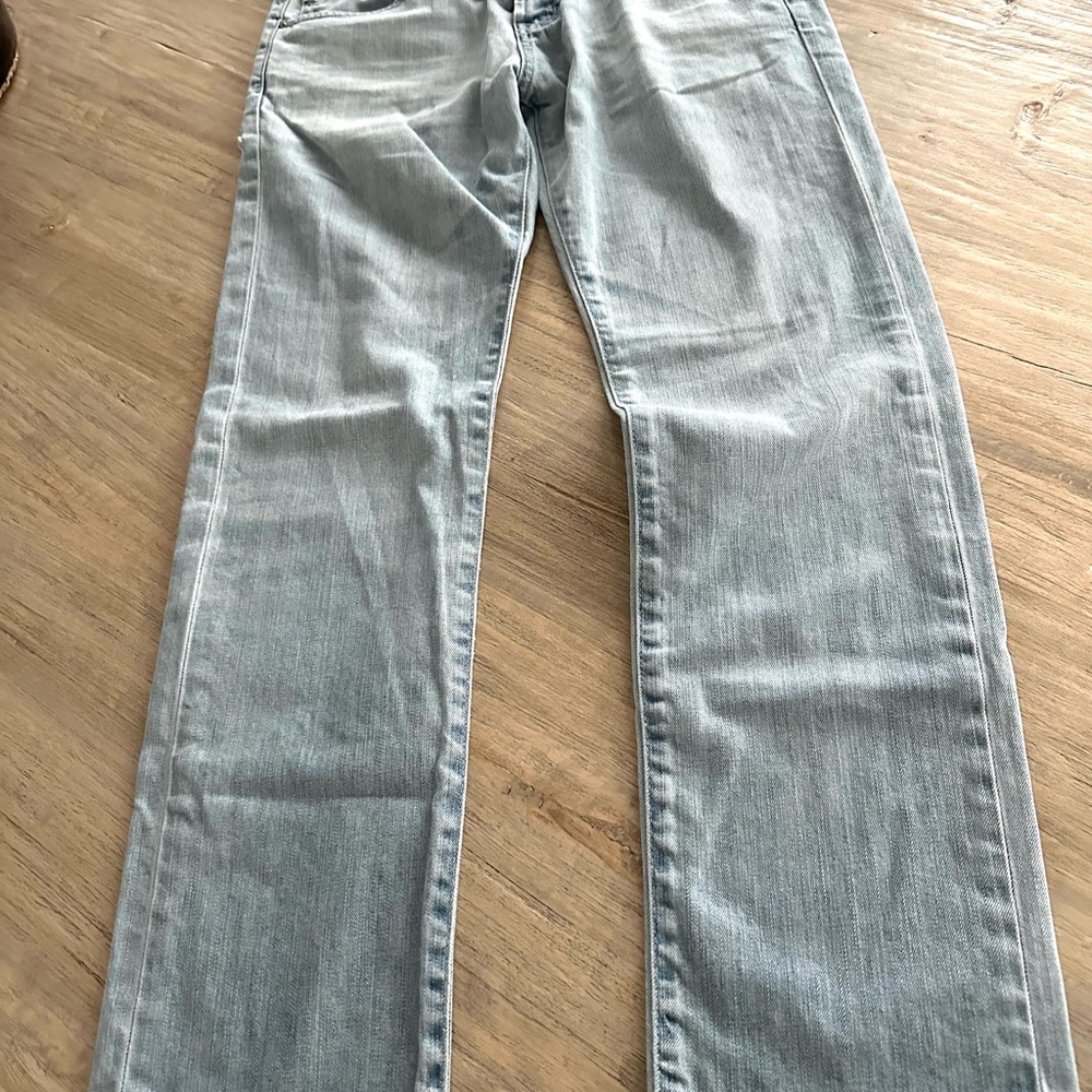 Ag Adriano Goldschmied Women's Light Blue Jeans
